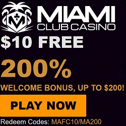 Miami Club casino $10 free