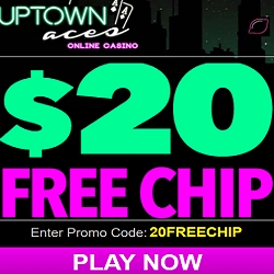 uptown aces casino $20 free