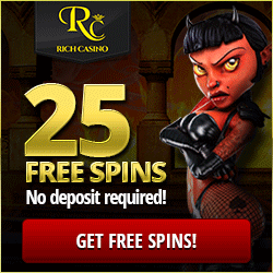 Rich casino 25 free spins